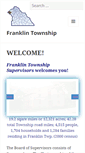 Mobile Screenshot of franklintownship.org
